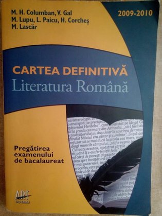 Cartea definitiva. Literatura Romana