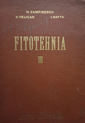 Fitotehnia, vol. III