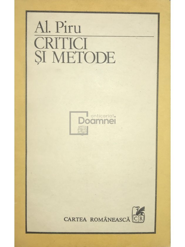Critici și metode