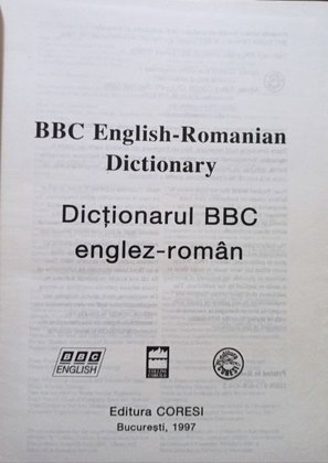 Dictionarul BBC englez - roman