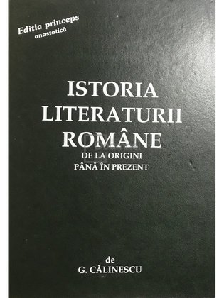 Istoria literaturii române de la origini până în prezent