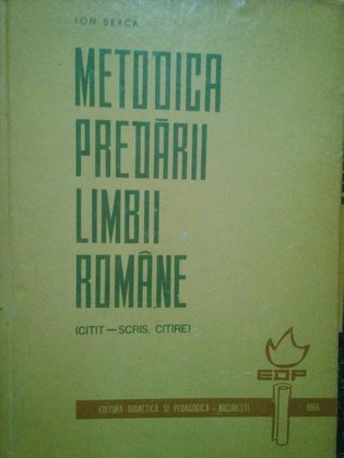 Metodica predarii limbii romane