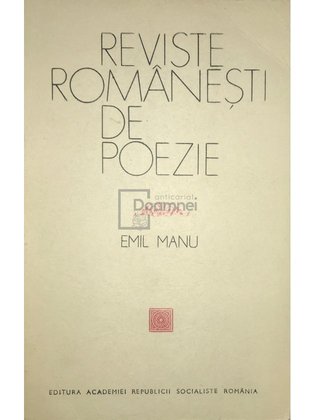 Reviste românești de poezie