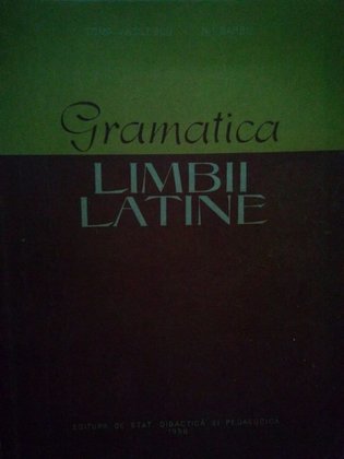 Gramatica limbii latine