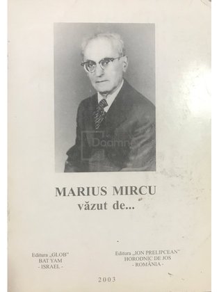Marius Mircu văzut de...