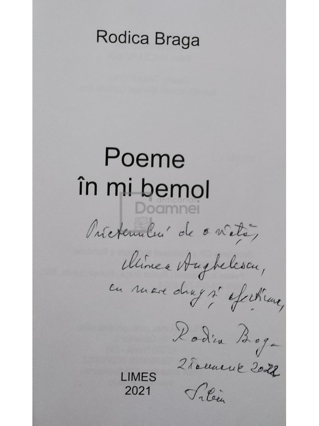 Poeme in Mi Bemol (semnata)