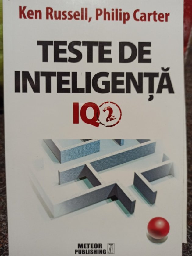 Teste de liteligenta IQ, vol. 2