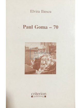 Paul Goma - 70 (dedicație)