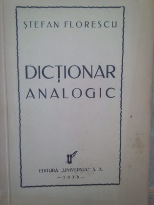 Dictionar analogic