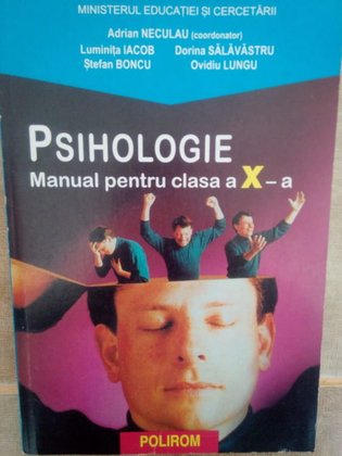Psihologie, manual pentru clasa a Xa