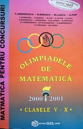 Olimpiadele de matematica 2000 - 2001 clasele V - X