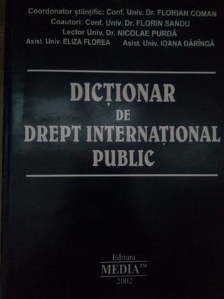 Dictionar de drept international public