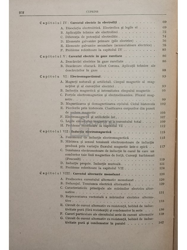 Electrotehnica. Manual pentru scolile profesionale, editia a VI-a imbunatatita