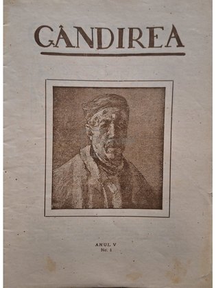 Revista Gandirea, anul V, nr. 1