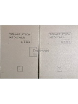 Terapeutica medicala, 2 vol.