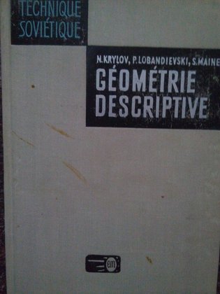 Geometrie descriptive
