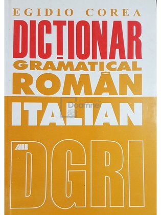 Dictionar gramatical roman-italian