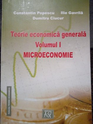 Teorie economica generala, vol. 1
