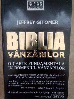 Biblia vanzatorilor