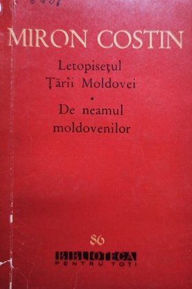 Letopisetul Tarii Moldovei - De neamul moldovenilor
