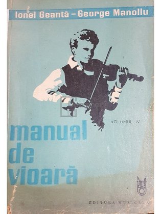 Manual de vioara, vol. IV