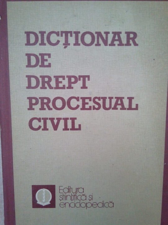 Dictionar de drept procesual civil