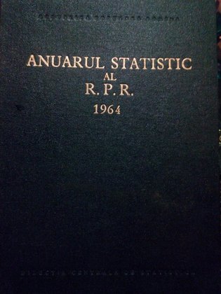 Anuarul statistic al R.P.R. 1964