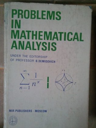 Problemes in mathematical analysis