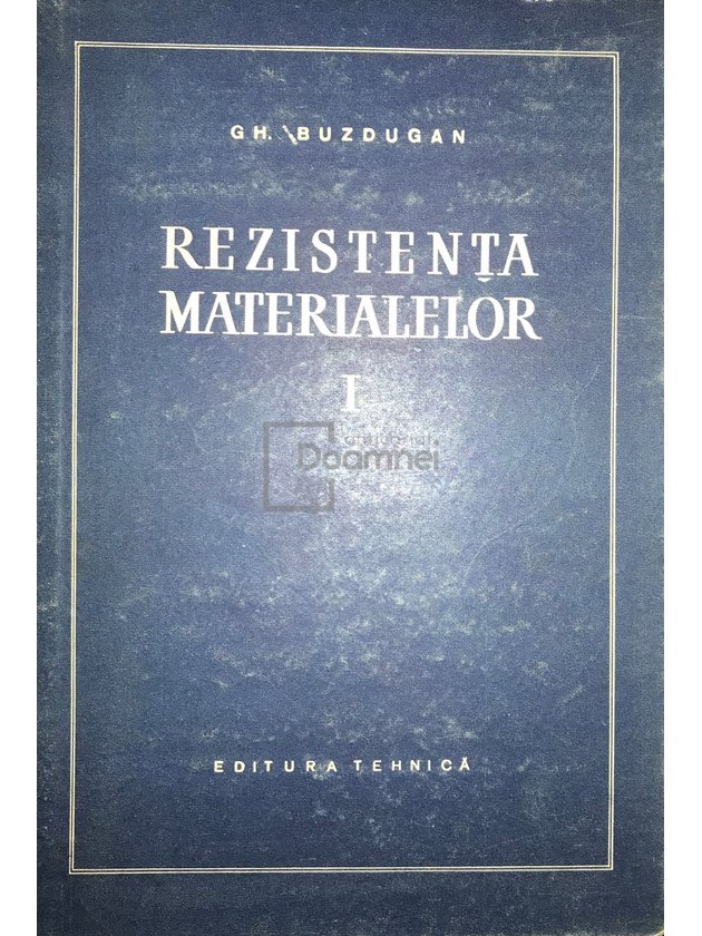 Rezistența materialelor, vol. 1