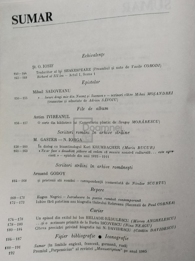 Manuscriptum 4/1986, (65) anul XVII