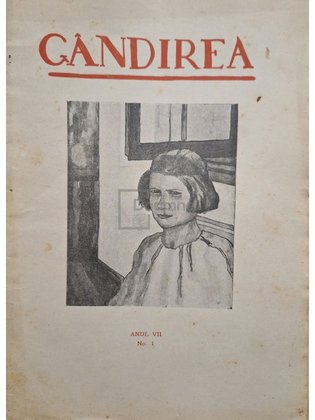 Revista Gandirea, anul VII, nr. 1