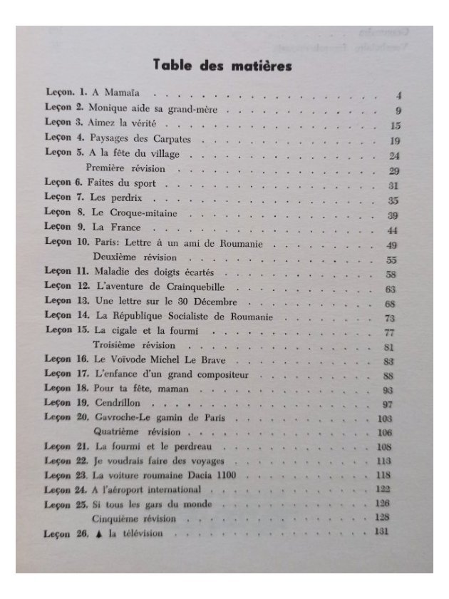 Limba franceză - Manual experimental pentru clasa a VI-a