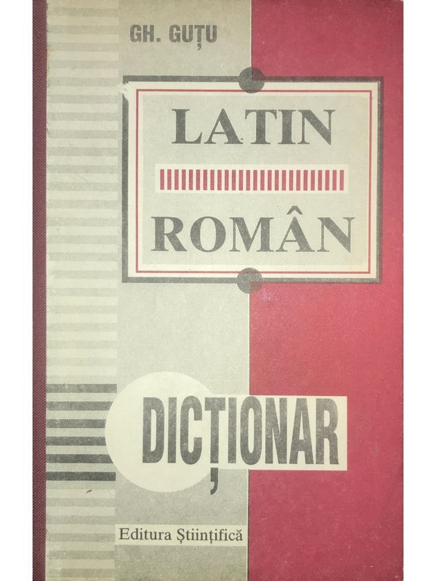 Dicționar latin-român