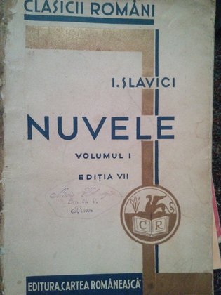 Nuvele, vol. I ed. VII