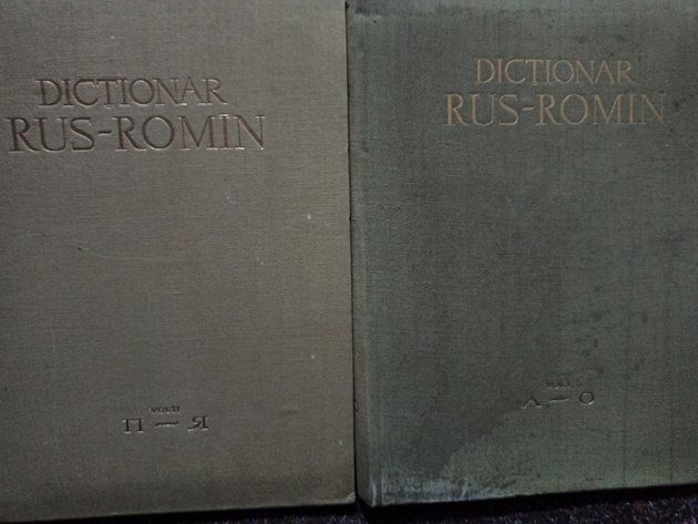 Dictionar rus-roman, 2 vol.