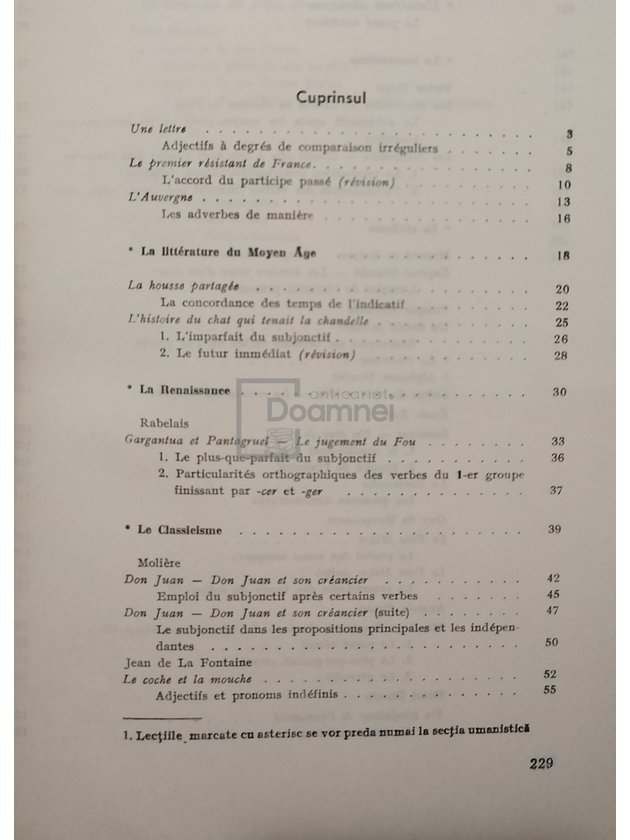 Manual de limba franceza pentru clasa a XII-a
