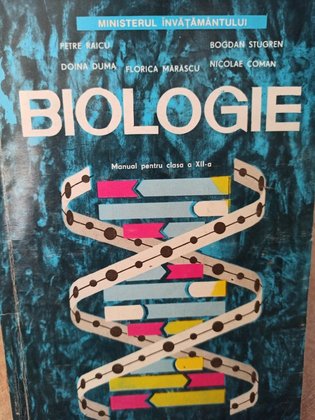 Biologie. Manual pentru clasa a XIIa