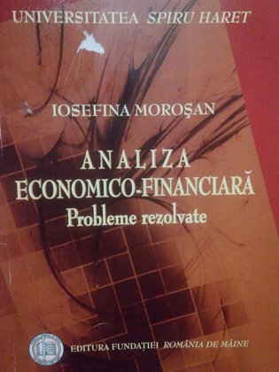 Analiza economicofinanciara