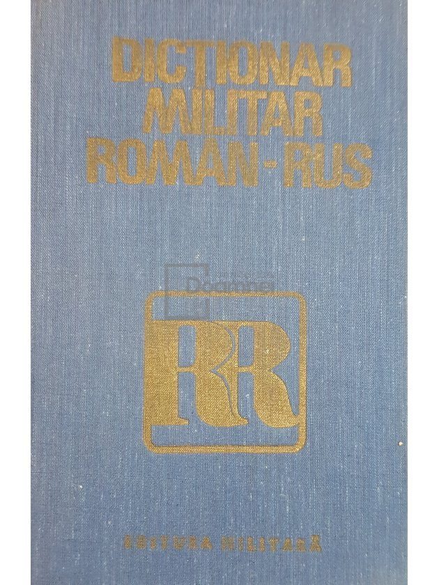 Dictionar militar roman-rus