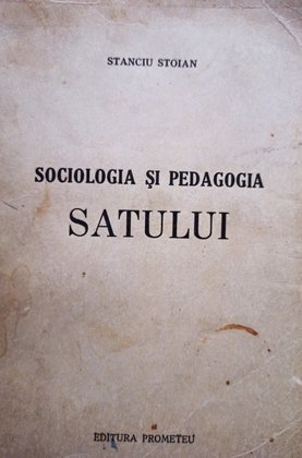 Sociologia si pedagogia satului