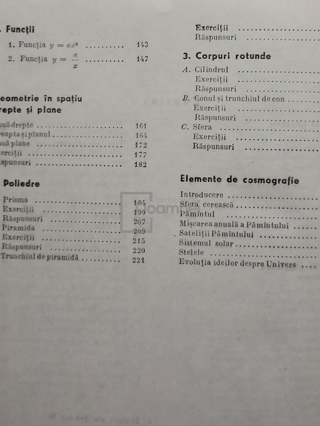 Matematica - Manual pentru clasa a VIII-a
