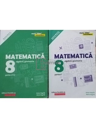 Matematica - Algebra, geometrie, clasa a VIII-a, 2 vol.