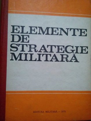 Elemente de strategie militara
