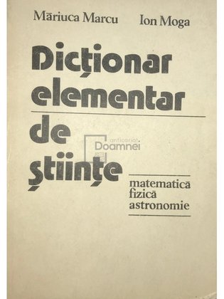 Dicționar elementar de științe