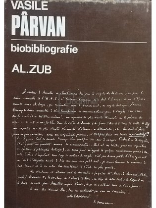 Vasile Parvan - Biobibliografie (semnata)