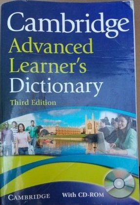Cambridge Advanced Learner's Dictionary, ed 3