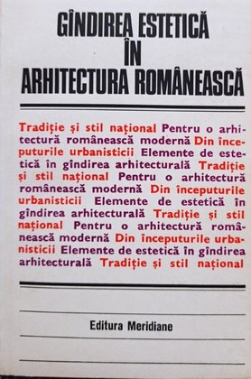 Gandirea estetica in arhitectura romaneasca