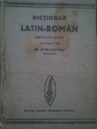 Dictionar latinroman