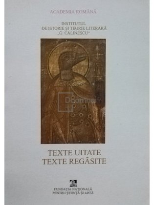 Texte uitate - texte regasite (semnata)