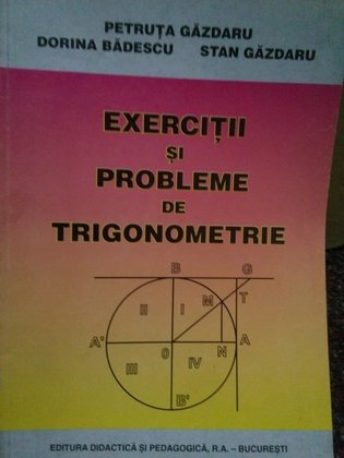 Exercitii si probleme de trigonometrie